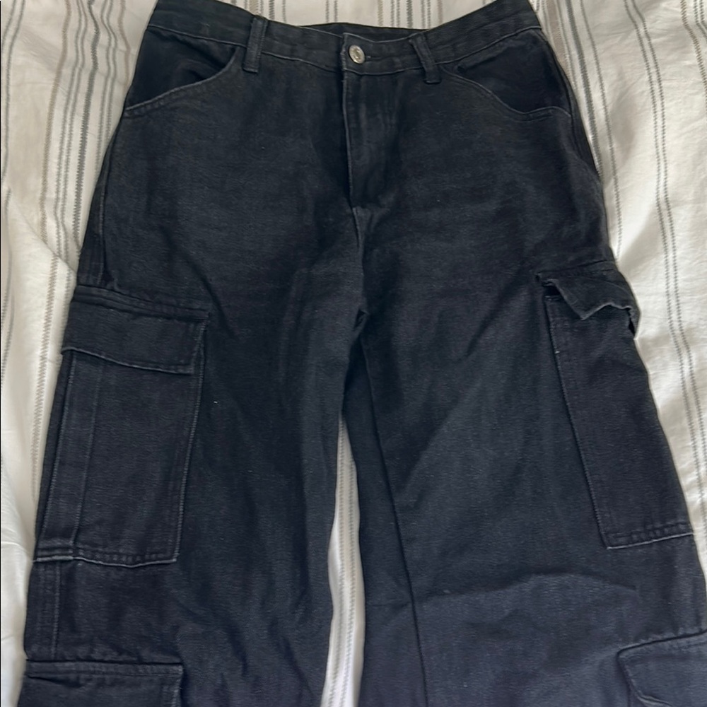 SHEIN Dark Cargo Pants for Men